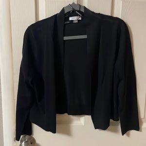Calvin Klein black short sweater
